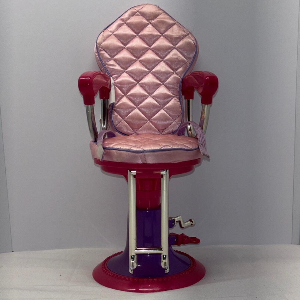 3/$30 Our Generation Sitting Pretty Salon Chair for an 18-inch doll
